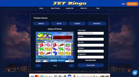Jet bingo casino Panama